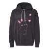 Unisex Garment-Dyed Lightweight Fleece Hooded Sweatshirt Thumbnail