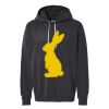 Unisex Garment-Dyed Lightweight Fleece Hooded Sweatshirt Thumbnail