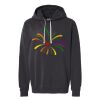 Unisex Garment-Dyed Lightweight Fleece Hooded Sweatshirt Thumbnail