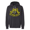 Unisex Garment-Dyed Lightweight Fleece Hooded Sweatshirt Thumbnail