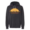 Unisex Garment-Dyed Lightweight Fleece Hooded Sweatshirt Thumbnail