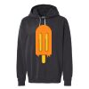 Unisex Garment-Dyed Lightweight Fleece Hooded Sweatshirt Thumbnail