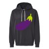 Unisex Garment-Dyed Lightweight Fleece Hooded Sweatshirt Thumbnail