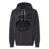 Unisex Garment-Dyed Lightweight Fleece Hooded Sweatshirt Thumbnail