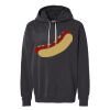 Unisex Garment-Dyed Lightweight Fleece Hooded Sweatshirt Thumbnail