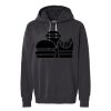 Unisex Garment-Dyed Lightweight Fleece Hooded Sweatshirt Thumbnail