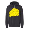 Unisex Garment-Dyed Lightweight Fleece Hooded Sweatshirt Thumbnail