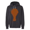 Unisex Garment-Dyed Lightweight Fleece Hooded Sweatshirt Thumbnail