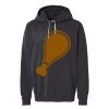 Unisex Garment-Dyed Lightweight Fleece Hooded Sweatshirt Thumbnail