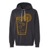 Unisex Garment-Dyed Lightweight Fleece Hooded Sweatshirt Thumbnail