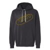 Unisex Garment-Dyed Lightweight Fleece Hooded Sweatshirt Thumbnail
