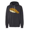 Unisex Garment-Dyed Lightweight Fleece Hooded Sweatshirt Thumbnail