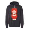 Unisex Garment-Dyed Lightweight Fleece Hooded Sweatshirt Thumbnail