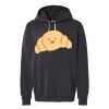 Unisex Garment-Dyed Lightweight Fleece Hooded Sweatshirt Thumbnail