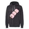 Unisex Garment-Dyed Lightweight Fleece Hooded Sweatshirt Thumbnail