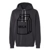 Unisex Garment-Dyed Lightweight Fleece Hooded Sweatshirt Thumbnail