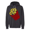 Unisex Garment-Dyed Lightweight Fleece Hooded Sweatshirt Thumbnail