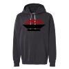 Unisex Garment-Dyed Lightweight Fleece Hooded Sweatshirt Thumbnail