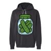 Unisex Garment-Dyed Lightweight Fleece Hooded Sweatshirt Thumbnail