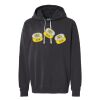 Unisex Garment-Dyed Lightweight Fleece Hooded Sweatshirt Thumbnail