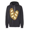 Unisex Garment-Dyed Lightweight Fleece Hooded Sweatshirt Thumbnail