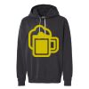 Unisex Garment-Dyed Lightweight Fleece Hooded Sweatshirt Thumbnail