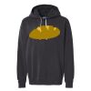Unisex Garment-Dyed Lightweight Fleece Hooded Sweatshirt Thumbnail