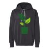 Unisex Garment-Dyed Lightweight Fleece Hooded Sweatshirt Thumbnail
