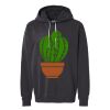 Unisex Garment-Dyed Lightweight Fleece Hooded Sweatshirt Thumbnail