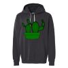 Unisex Garment-Dyed Lightweight Fleece Hooded Sweatshirt Thumbnail