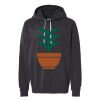Unisex Garment-Dyed Lightweight Fleece Hooded Sweatshirt Thumbnail