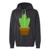 Unisex Garment-Dyed Lightweight Fleece Hooded Sweatshirt Thumbnail