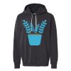 Unisex Garment-Dyed Lightweight Fleece Hooded Sweatshirt Thumbnail