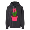 Unisex Garment-Dyed Lightweight Fleece Hooded Sweatshirt Thumbnail