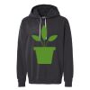 Unisex Garment-Dyed Lightweight Fleece Hooded Sweatshirt Thumbnail