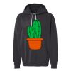 Unisex Garment-Dyed Lightweight Fleece Hooded Sweatshirt Thumbnail