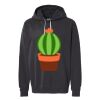Unisex Garment-Dyed Lightweight Fleece Hooded Sweatshirt Thumbnail