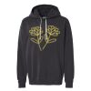 Unisex Garment-Dyed Lightweight Fleece Hooded Sweatshirt Thumbnail