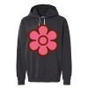 Unisex Garment-Dyed Lightweight Fleece Hooded Sweatshirt Thumbnail