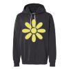 Unisex Garment-Dyed Lightweight Fleece Hooded Sweatshirt Thumbnail
