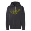 Unisex Garment-Dyed Lightweight Fleece Hooded Sweatshirt Thumbnail