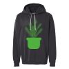 Unisex Garment-Dyed Lightweight Fleece Hooded Sweatshirt Thumbnail