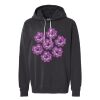 Unisex Garment-Dyed Lightweight Fleece Hooded Sweatshirt Thumbnail