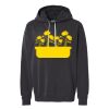 Unisex Garment-Dyed Lightweight Fleece Hooded Sweatshirt Thumbnail
