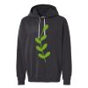 Unisex Garment-Dyed Lightweight Fleece Hooded Sweatshirt Thumbnail