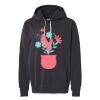Unisex Garment-Dyed Lightweight Fleece Hooded Sweatshirt Thumbnail