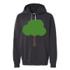 Unisex Garment-Dyed Lightweight Fleece Hooded Sweatshirt Thumbnail