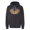 Unisex Garment-Dyed Lightweight Fleece Hooded Sweatshirt Thumbnail