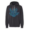 Unisex Garment-Dyed Lightweight Fleece Hooded Sweatshirt Thumbnail