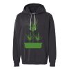 Unisex Garment-Dyed Lightweight Fleece Hooded Sweatshirt Thumbnail